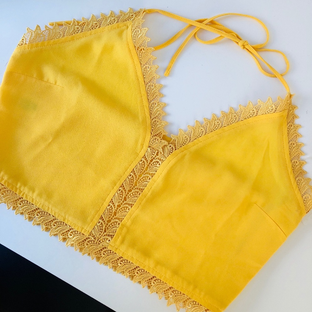 Leith Yellow Halter
